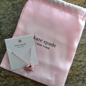 Kate Spade Flying Pig Necklace